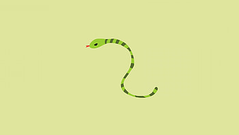 Snake Minimalism, snake, minimalism, artist HD wallpaper