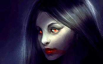 Dining In, goth, blood, vampire, dark HD wallpaper