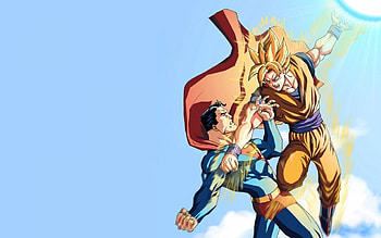 Goku Super Saiyan God Vs Superman Â· Goku HD wallpaper