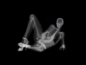 X-Ray Girl, x-ray, cool, girl HD wallpaper