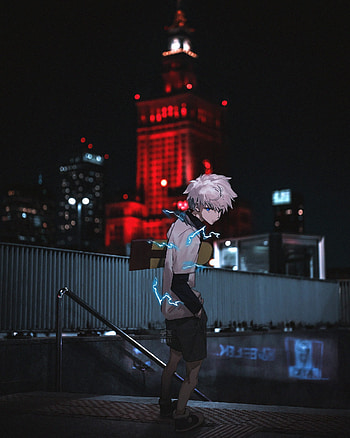 Killua Zoldyck, gon, hxh, hunterxhunter HD phone wallpaper