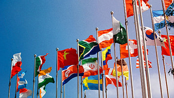 International Flags, Policy work, International Women's Forum, Global meetings HD wallpaper