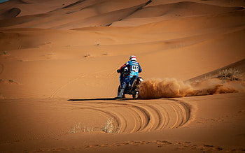 Sand, Motorcycles, Desert, Motorcycle, Dust HD wallpaper