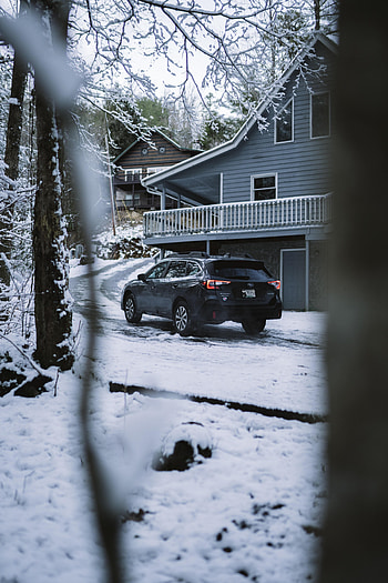 Winter, Snow, Subaru, Cars, Car, Suv HD phone wallpaper
