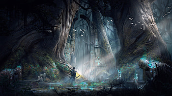 Enchanted Forest Nightingale - Mystical, video game, Nightingale HD wallpaper
