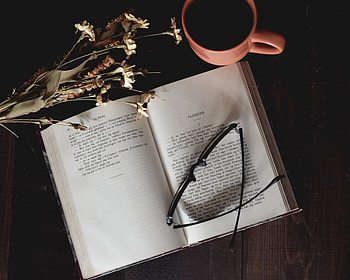 Flowers, Coffee, Miscellanea, Miscellaneous, Book, Spectacles, Glasses HD wallpaper