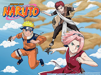 Naruto, Sakura, and Gaara, Anime, Naruto, Naruto Uzumaki, Sakura Haruno, Gaara (Naruto) HD wallpaper