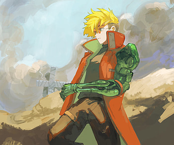 Vash the Stampede, Vash the Stampede, Anime, Trigun stampede HD wallpaper