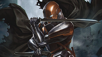 Deathstroke Skan Variant , deathstroke, superheroes, artist, artwork, digital-art, artstation HD wallpaper