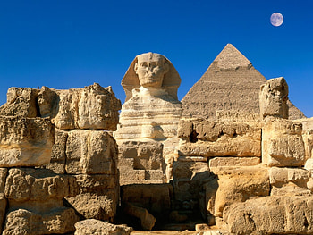 Architecture, Sphinx HD wallpaper