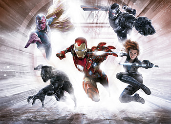 Captain America: Civil War, movie, iron man's team, artwork HD wallpaper