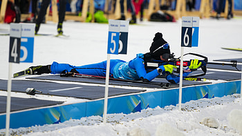 2022 Beijing Olympics, Biathlon HD wallpaper