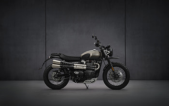 Triumph Street Scrambler, 2021, side view, new Street Scrambler, British motorcycles, Triumph HD wallpaper