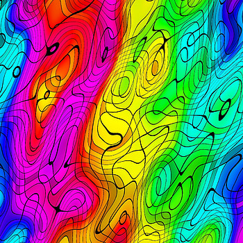 Patterns, lines, wavy, colorful HD phone wallpaper