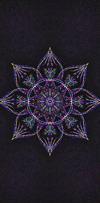 Heat waves, awesome, art, multi_color, trippy, neon, symmetry, mandala, cool HD phone wallpaper