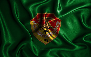East Nusa Tenggara flag, , silk wavy flags, indonesian provinces, Day of East Nusa Tenggara, fabric flags, Flag of East Nusa Tenggara, 3D art, East Nusa Tenggara, Asia, Provinces of Indonesia, Indonesia HD wallpaper