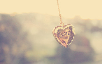 Love, Shine, Light, Suspension, Heart, Chain HD wallpaper