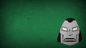 Doom, Miscellanea, Miscellaneous, Minimalism, Villains, Doctor Doom, Dr. Doom HD wallpaper