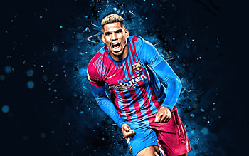 Ronald Araújo, barcelona, Ronald Araujo, barca HD wallpaper