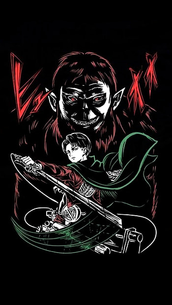 Attack on Titan Levi, art, fictional character HD phone wallpaper