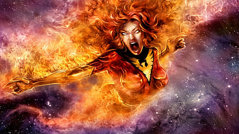 Jean Grey Phoenix Comic Character, phoenix, comic, jean-grey, superheroes, artist, artwork, digital-art HD wallpaper
