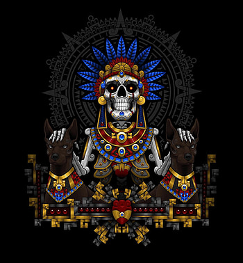 Rey, azteca, arte HD phone wallpaper
