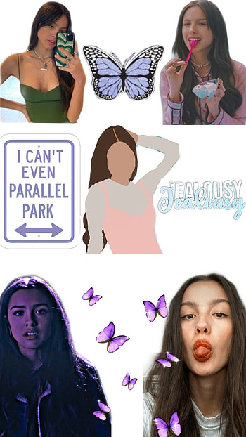 olivia rodrigo, background, oliviarodrigo HD phone wallpaper