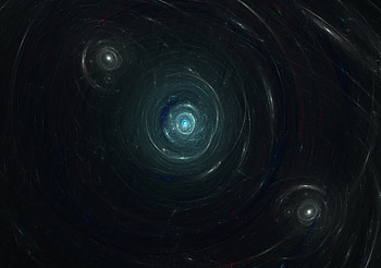 Abstract, Circles, Fractal, Plexus, Immersion HD wallpaper