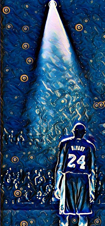 Kobe Bryant, Galaxy, Samsung Galaxy, 24, Art, Legend, Galaxy s21, sports, Lakers, Basketball, Galaxy s21 Ultra, colors, LA, black mamba, Los Angeles, Samsung, champion HD phone wallpaper
