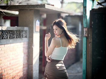 woman, asian HD wallpaper
