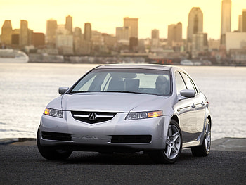 Auto, Water, Sunset, Acura, Cars, City, Front View, Style, Akura, Tl, 2004, Silver Metallic HD wallpaper