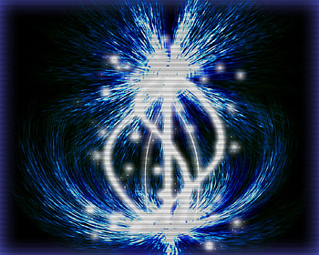 Transfer Of Power, 3d and cg, blue, abstract HD wallpaper