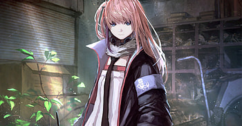 Woman soldier, video game, anime, Girls Frontline HD wallpaper