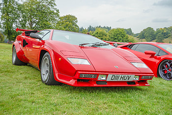 car, Lamborghini Countach HD wallpaper