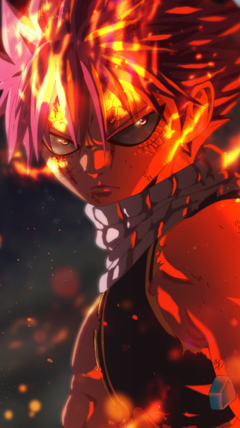 Natsu Dragneel, Anime, Fairy Tail HD phone wallpaper