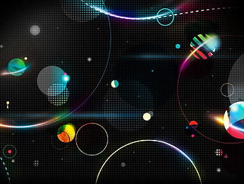Abstract, Glare, Circles, Shine, Light, Brilliance, Form, Forms HD wallpaper