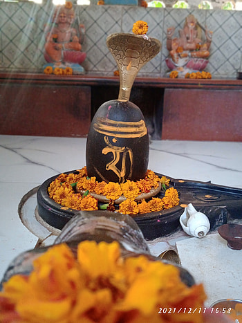 Mahadev, orange, tableware HD phone wallpaper