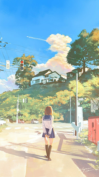 Whisper of the Heart, Phong Ca, Ethereal, Fantastical HD phone wallpaper