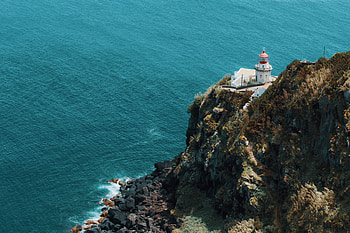 Cities, Sea, Architecture, Rock, Building, Cliff HD wallpaper