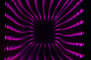 Abstract, Neon, Stripes, Streaks, Depth HD wallpaper