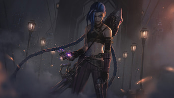 Jinx from Arcane - for Season 2, TV Show, Jinx (League Of Legends), Arcane Season 2 HD wallpaper