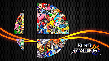super smash bros logo ... HD wallpaper