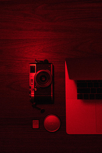 Dark, Technologies, Technology, Camera, Notebook, Laptop HD phone wallpaper