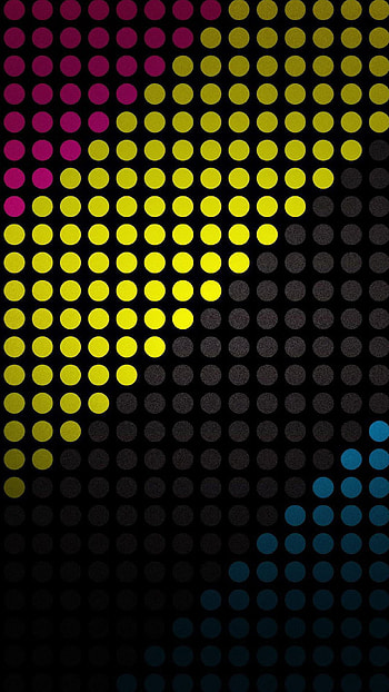 Abstract dots, Android , Colorful design, Digital art HD phone wallpaper