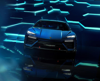 vehicle, Lamborghini Lanzador HD wallpaper