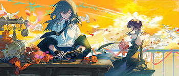 Stelle & Kafka in Honkai: Star Rail – Stunning Game, Stelle (Honkai: Star Rail), Kafka (Honkai: Star Rail), video game, Honkai: Star Rail HD wallpaper