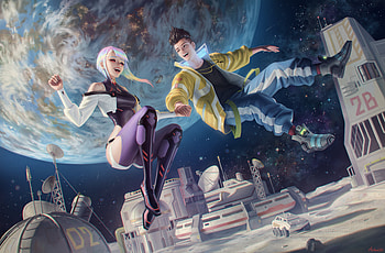 Cyberpunk Edgerunners 2025, cyberpunk-edgerunners, cyberpunk, tv-shows, artwork, art, digital-art, deviantart HD wallpaper