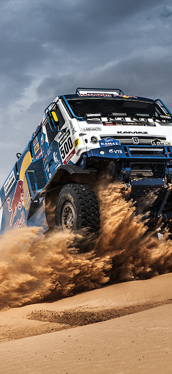 Rally, Kamaz truck, , 12 Pro HD phone wallpaper