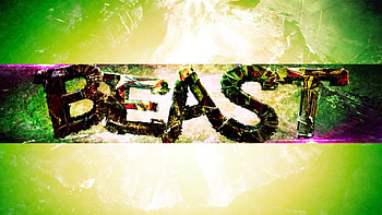 Awesome 3D shattered Text YouTube banner. (hop CS6) - YouTube . HD wallpaper