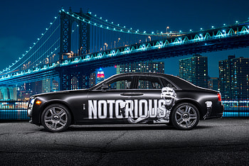 Black Rolls Royce Dawn Conor McGregor, rolls-royce-dawn, rolls-royce, 2019-cars, cars HD wallpaper